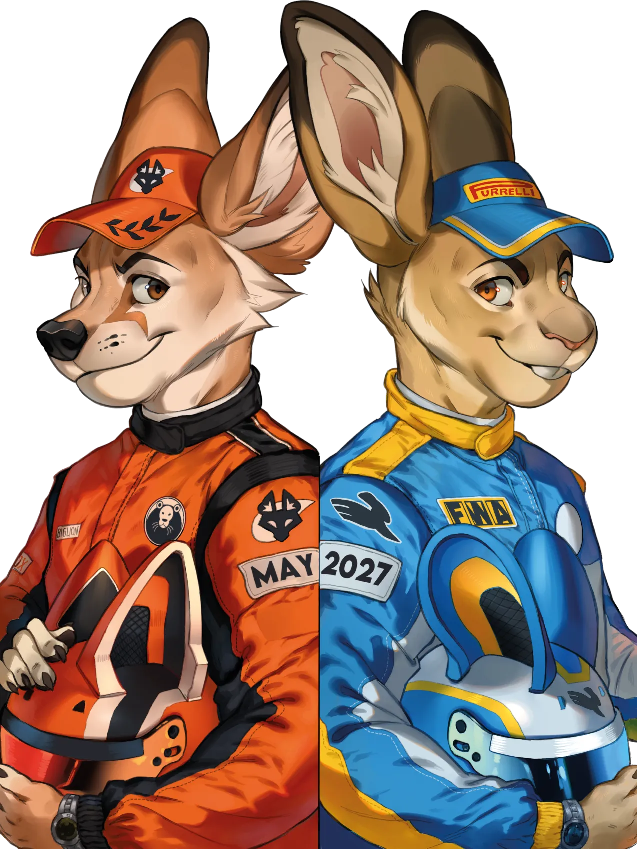 FWA Grand Prix racing characters
